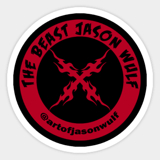 SKATER MARK OF THE BEAST Sticker